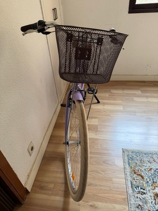 Bicicleta BTWIN morada