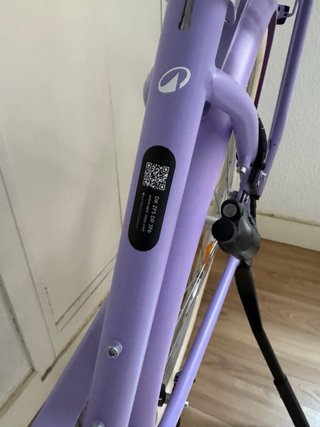 Bicicleta BTWIN morada