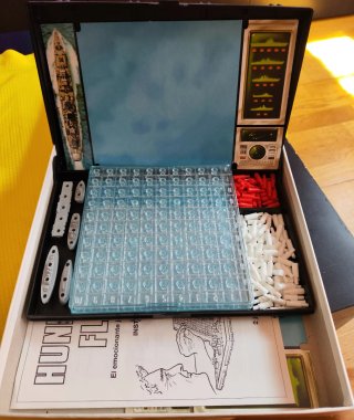 Juego Hundir la Flota MB vintage