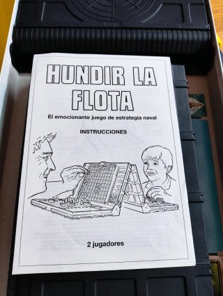 Juego Hundir la Flota MB vintage