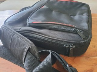 Maletín Portátil Targus Classic+ Negro/Rojo