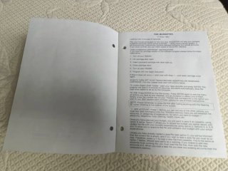 manual timex budgeter