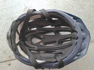 Casco Bicicleta Rockrider Azul. Adulto