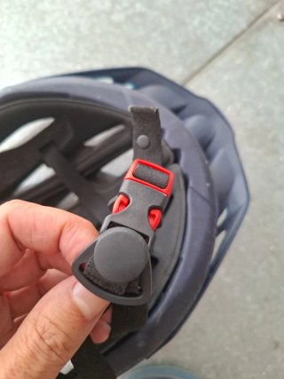 Casco Bicicleta Rockrider Azul. Adulto
