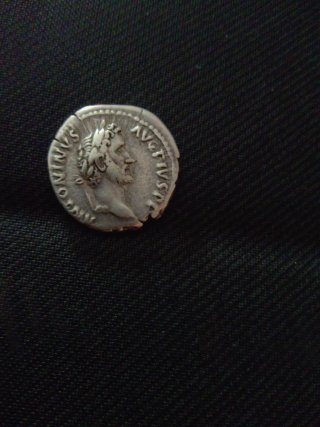 Denario Romano Plata