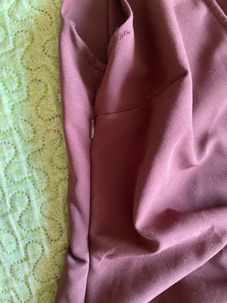 Vestido marrón de fiesta