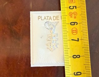Colgante plata de ley cruz
