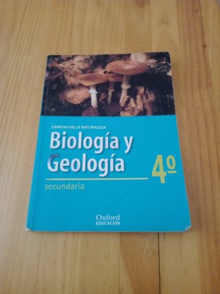 Libro biología y Geología 4º ESO