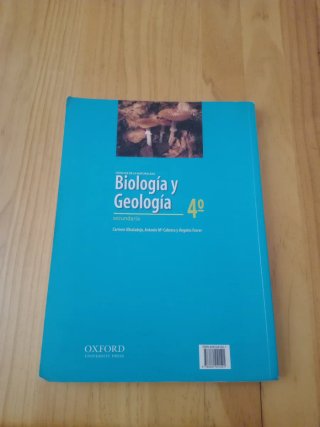 Libro biología y Geología 4º ESO
