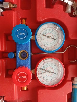 Manómetro de gas coche y casa