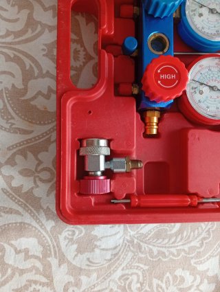 Manómetro de gas coche y casa