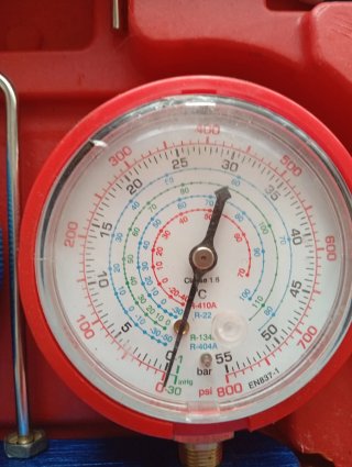 Manómetro de gas coche y casa