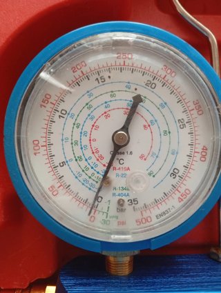 Manómetro de gas coche y casa