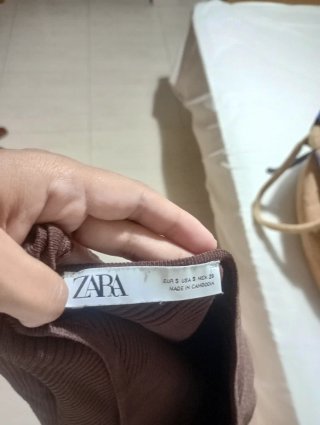Camiseta Zara tirantes blanca Talla M