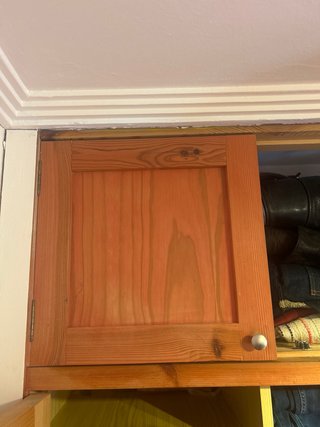 Puertas de armario de pino para armario empotrado