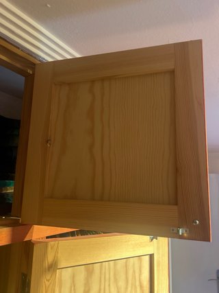 Puertas de armario de pino para armario empotrado