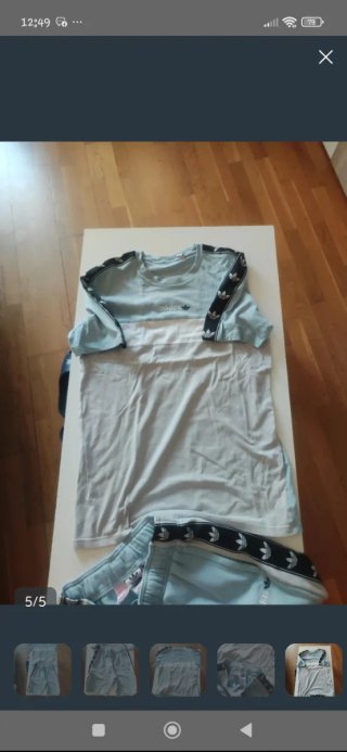 Conjunto Adidas Verano Talla xs