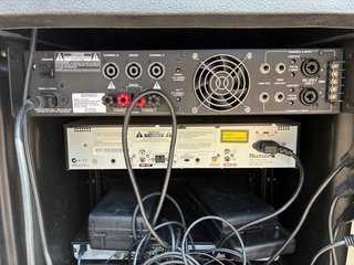 Case professionale per audio con rack e flight case