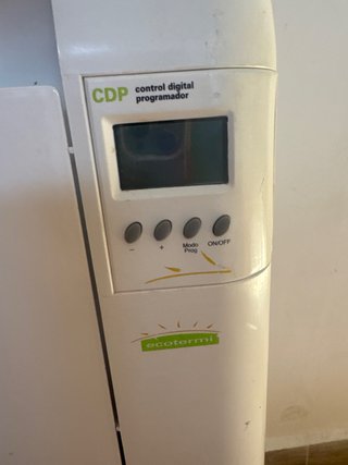 Calentador Ecotermi Calor Azul
