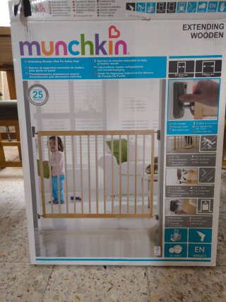 Barrera seguridad extensible Munchkin madera