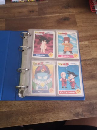 Álbum Dragon Ball combat cards