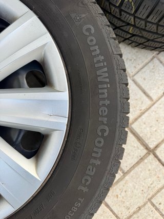 Llantas Volkswagen 205/60 R16 neumaticos Continent