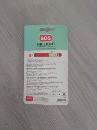 Lampada SOS MR.LIGHT rossa