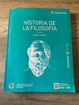Historia de la filosofía, 2 Bachillerato