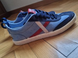 Zapatillas Munich x El Ganso Azul/Rojo