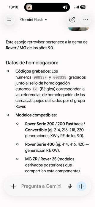 Retrovisor Coche