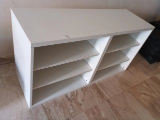 Módulo Almacenaje Besta Ikea 120x60x39.5 Blanco