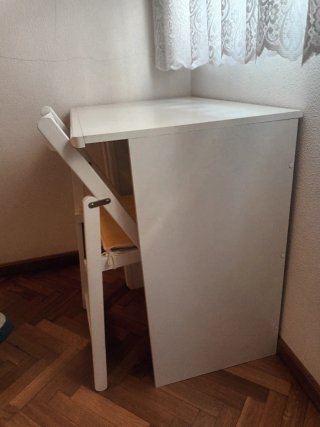 Base Cama Juvenil Blanca con Cabecero
