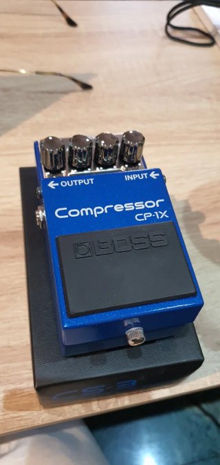 BOSS CS3 Compression Sustainer Pedal CP1X Guitarra
