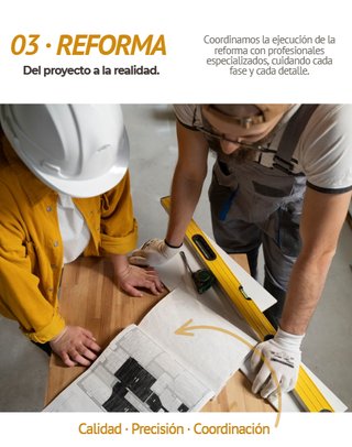 DISEÑO, REFORMAS Y PROYECTOS LLAVE EN MANO