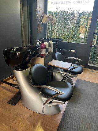 Sillones de peluquería con lavacabezas