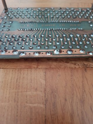 Módulo de Memoria de núcleos de Ferrita Vintage