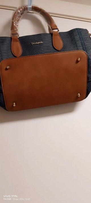 Bolso Desigual Azul 2 en 1 Sin Estrenar