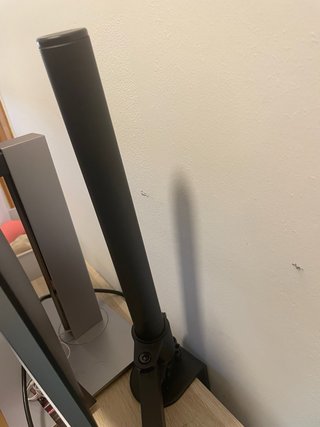 Pantalla HP y soporte portátil