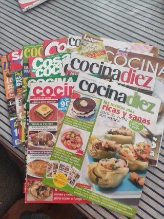 14 Revistas cocina buen estado