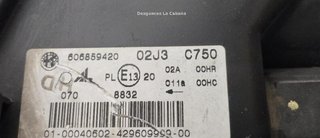 21234071 02j3c750 faro derecho alfa romeo 156 932