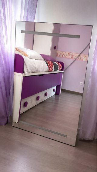 Espejo con luz LED