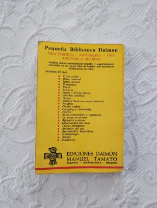 ​Libro "México" - Pequeña Biblioteca Daimon (1973)