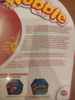 Wubble Super Magic cambia de color