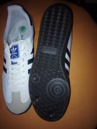 Zapatillas Adidas Samba Blancas y Negras