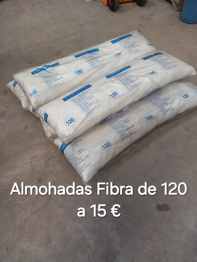 Almohadas Fibra 120cm - Oferta 15€