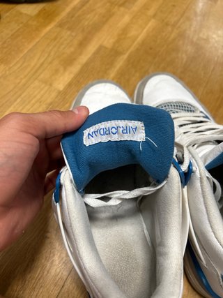 Jordan 4 Military Blue Talla 44