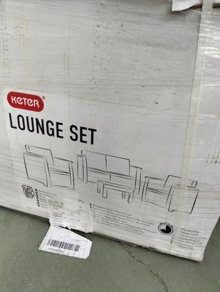 Keter Conjunto de jardín Havana Lounge 4 personas