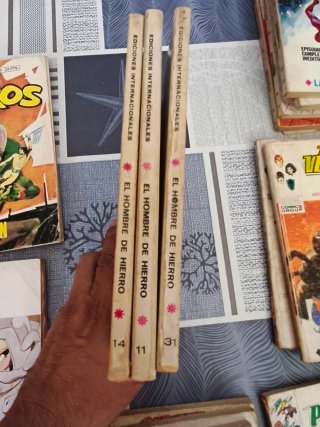 COMICS MARVEL DE EDICIONES VERTICE AÑOS 70