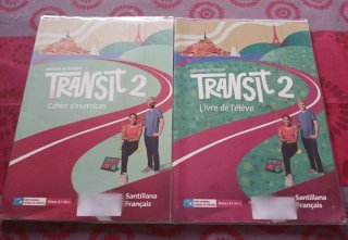 Libros de texto Francés 2° ESO (Transit 2).