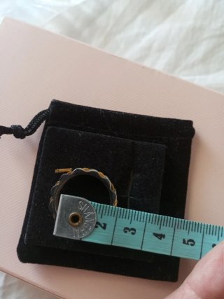 Anillo Rolex tipo eslabones oro y plata type
